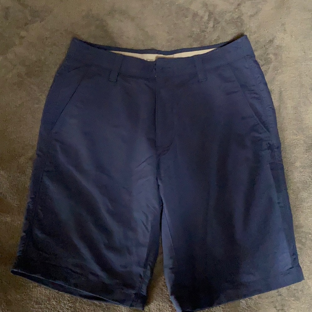 Under armour navy dress shorts